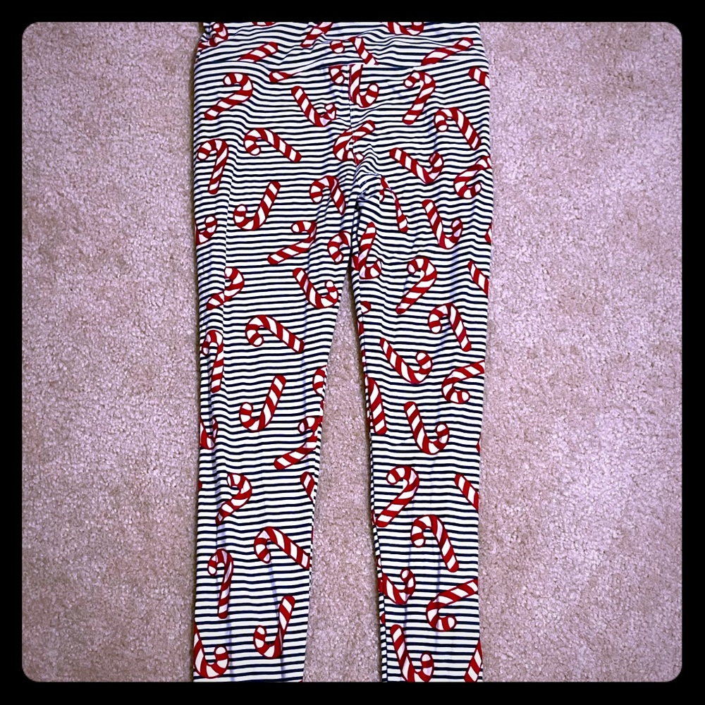 NWOT OS Lularoe holiday leggings